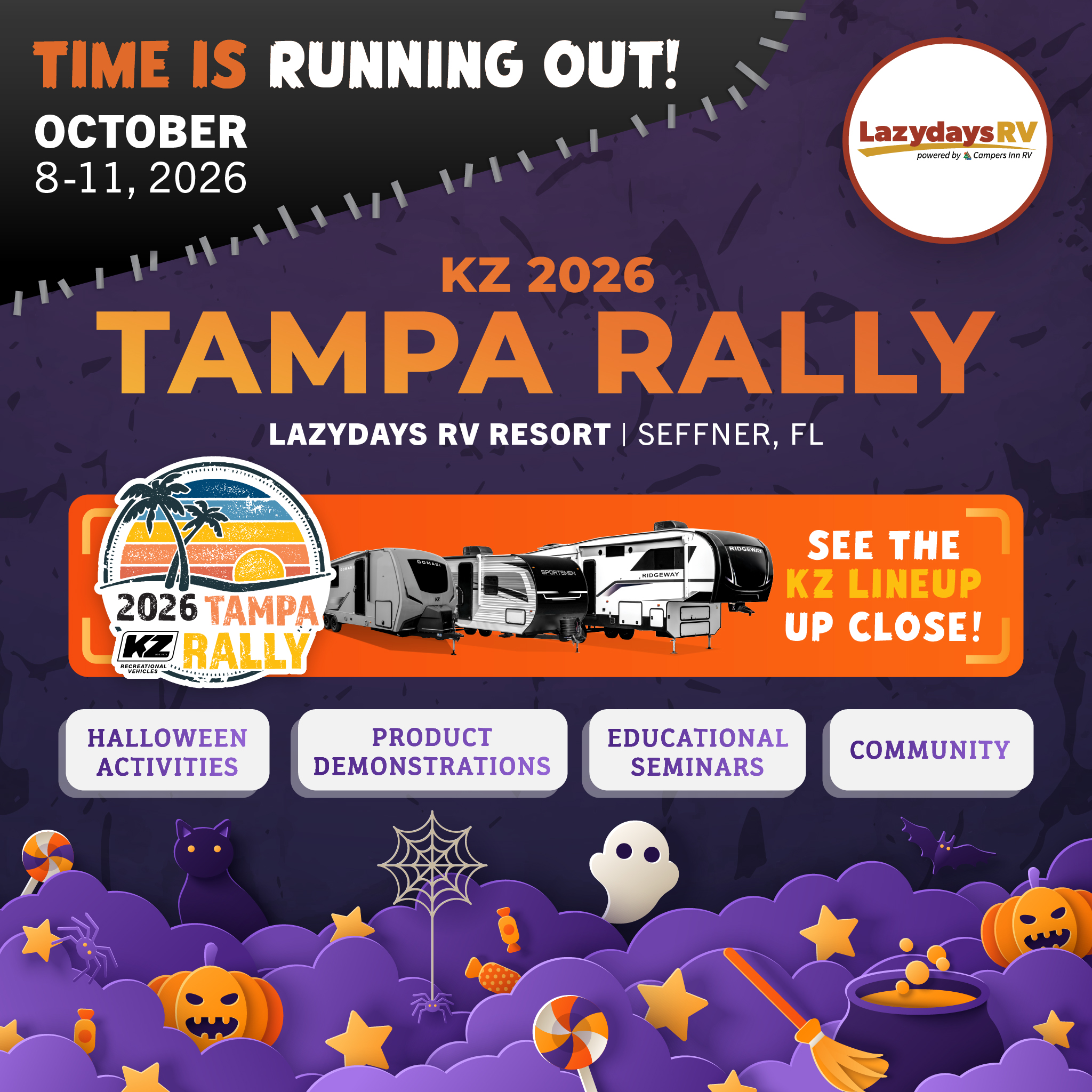 KZ Spooktacular RV Rally