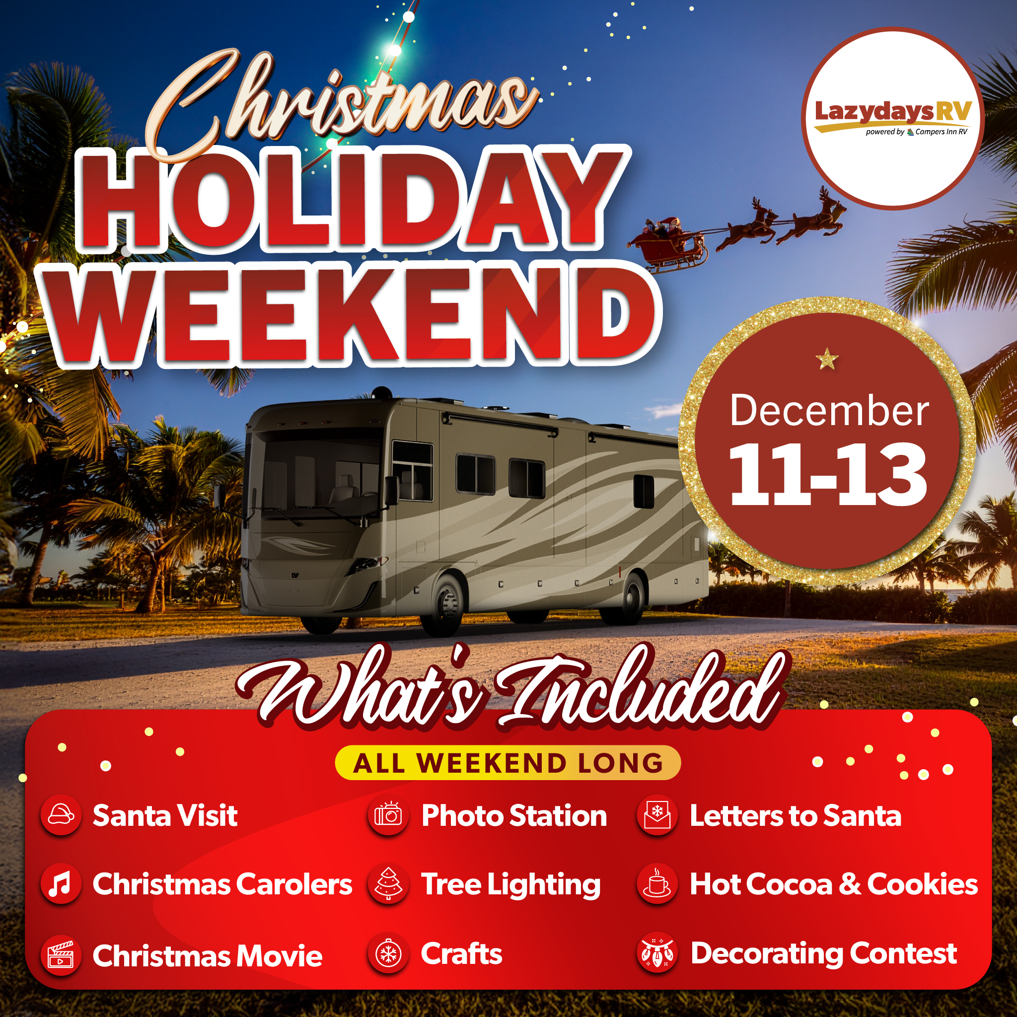Christmas Holiday Weekend
