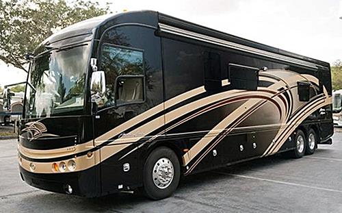 luxury rv side view